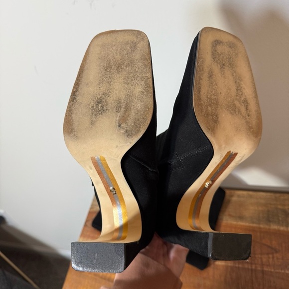 Sam Edelman Elegant Black Tall Heeled Boots, Women’s 7 - Picture 8 of 9